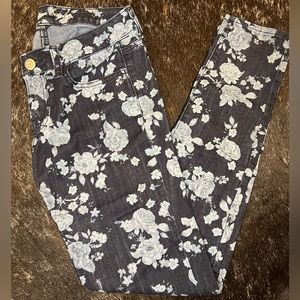 American Eagle Floral-Print Jeggings